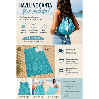 Konforio Çanta Havlu